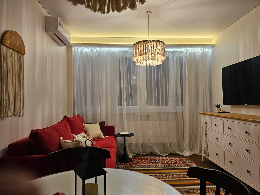 Уютная квартира с видом на горы