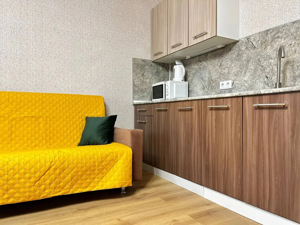Квартира Квартира Студия-комфорт 4-х местная в жк лукоморье, р-н мелиораторов — Тюмень