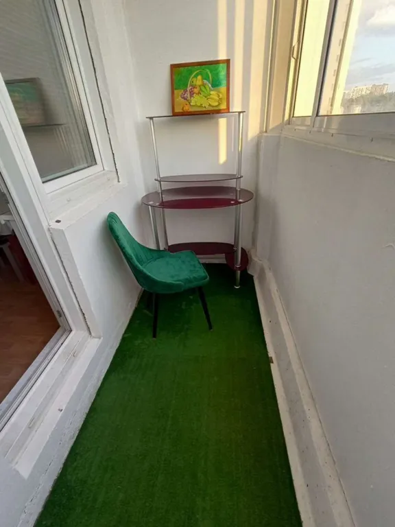 Двухкомнатная квартира с балконом