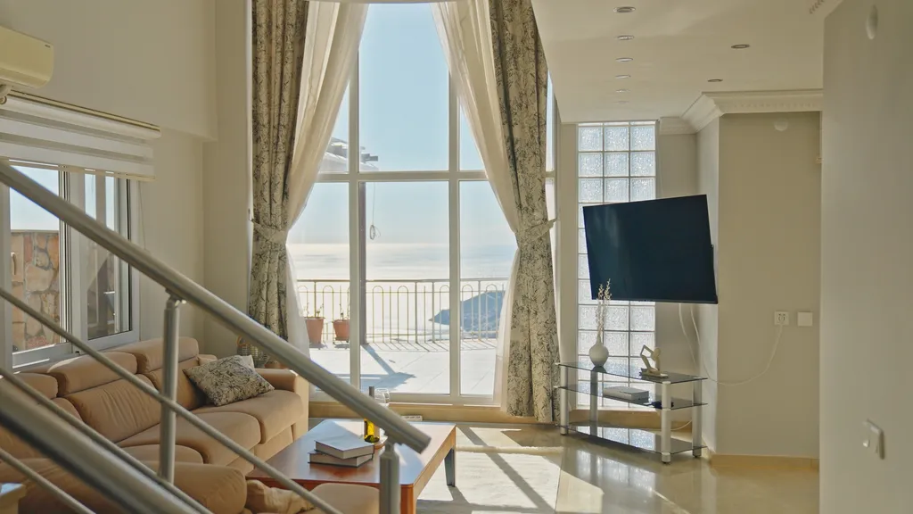 Вилла Tepe с Infinity с бассейном и панорамным видом