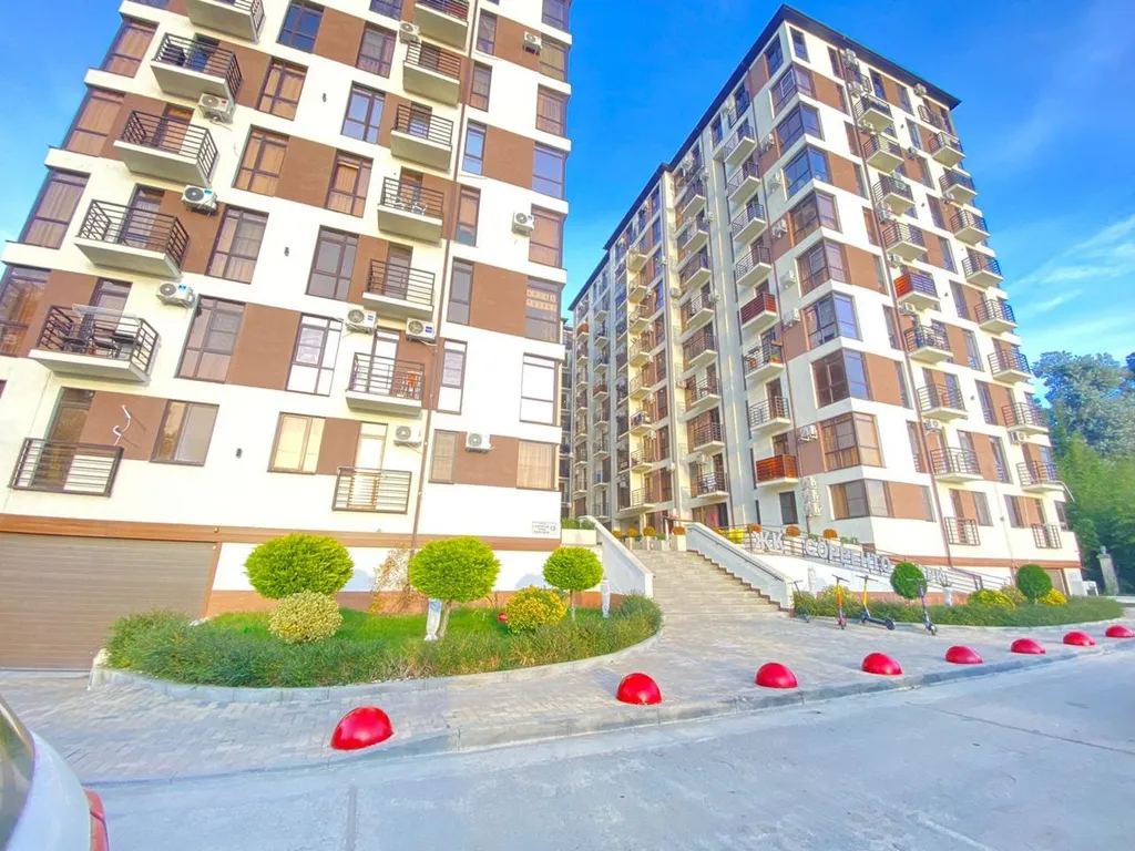 Квартира Квартира Стильная студия на первой береговой. Море всего 5 минут пешком! — Сириус