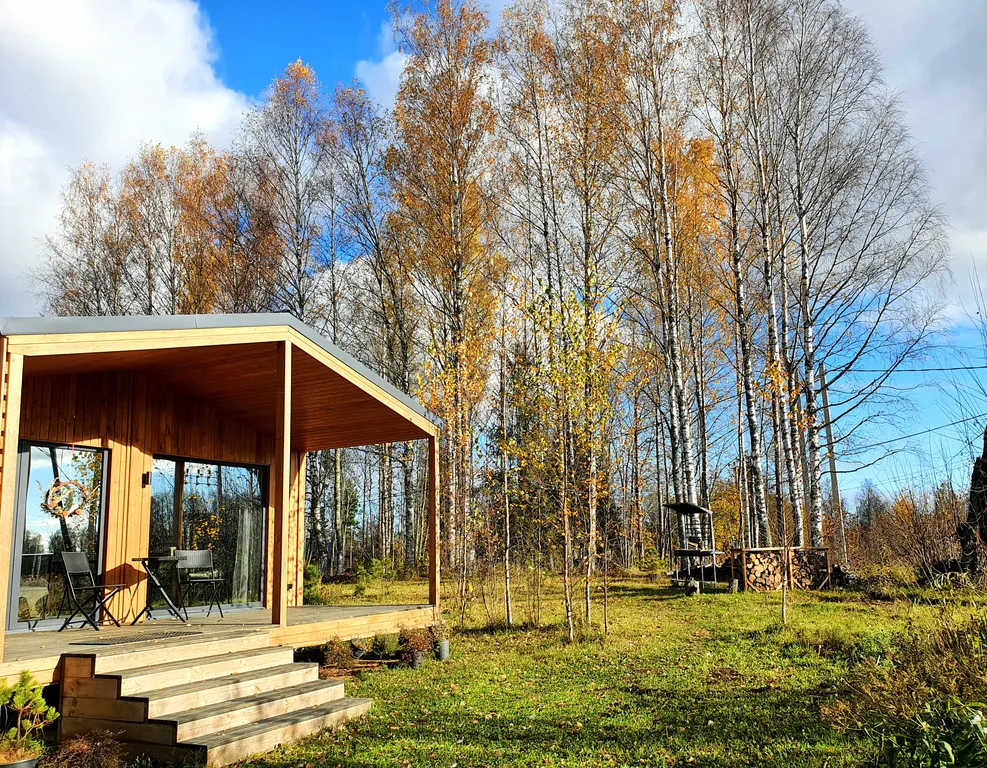 Коттедж Новый коттедж. Сауна и виды на природу-бесплатно — Санкт-Петербург