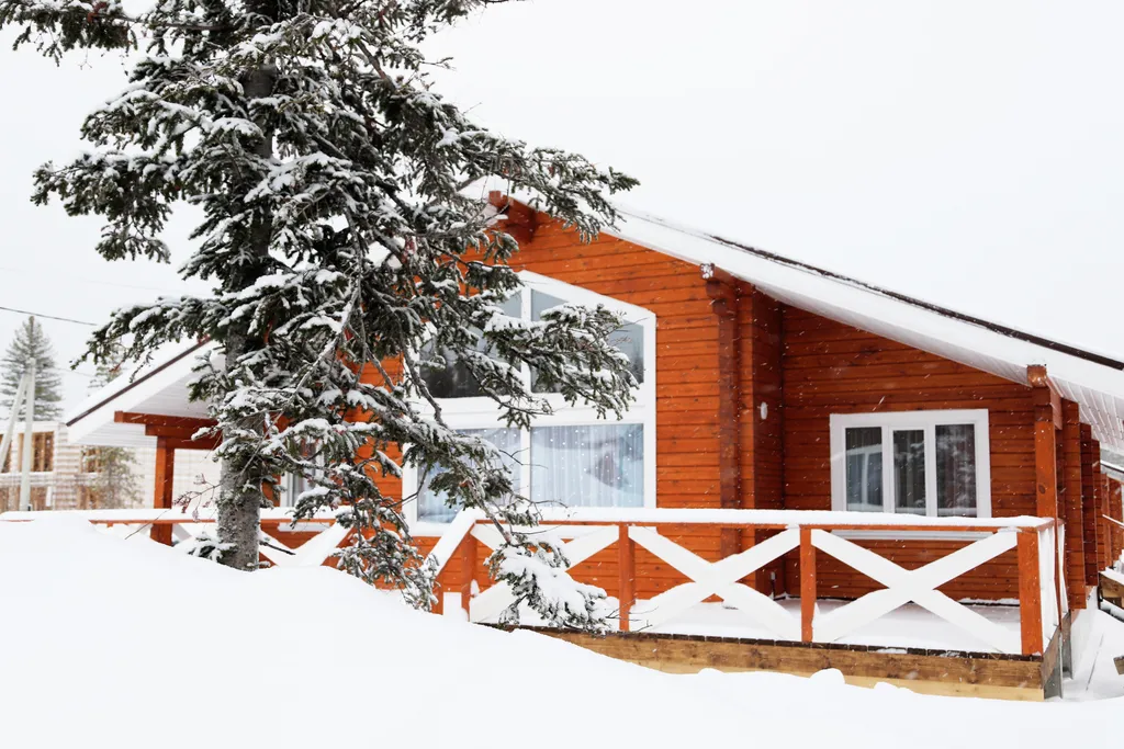 Коттедж на большую компанию близко от подъёмника