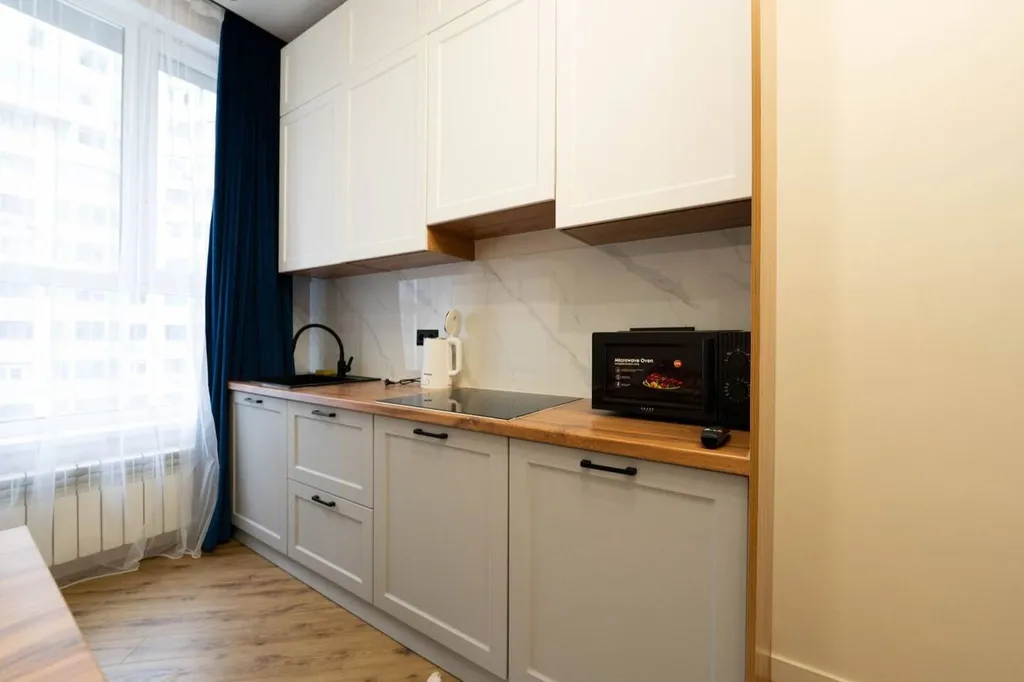 Уютная квартира в ЖК Кристалл 12 этаж