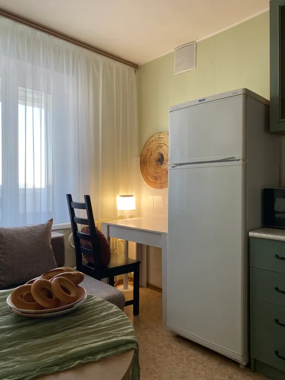 Просторная квартира с видом на город и парк