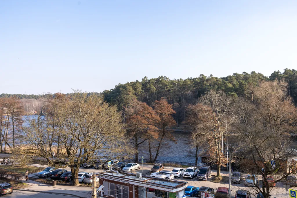 Студия с озером в вашем окне