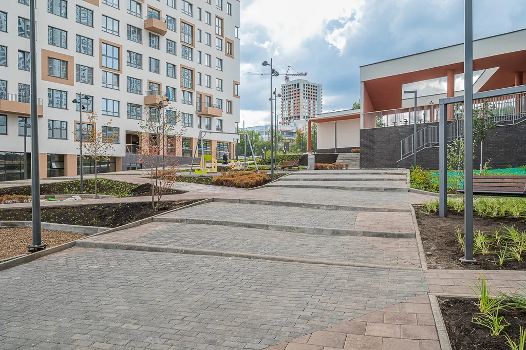 Квартира Квартира Студия БТВ Апартс высота на Уктусе с видом на пруд — Екатеринбург