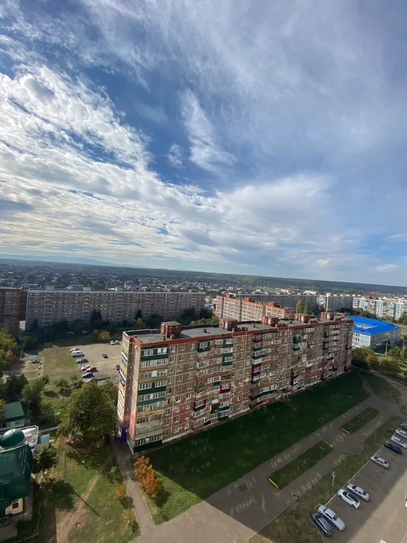 Однокомнатные апартаменты с видом на Кавказские горы