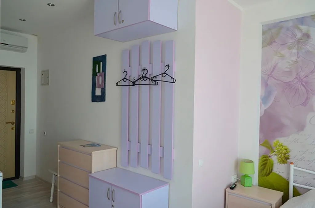 Видовая Квартира-студия на троих в Мисхоре с балконом у моря