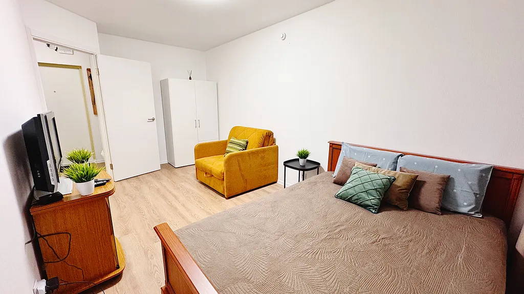 Квартира Апартаменты ЖК Новое Колпино с красивым балконом — Колпино