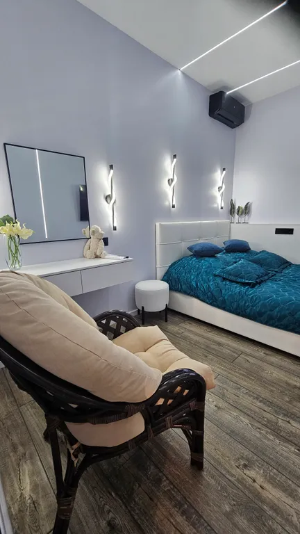 Двухкомнатная квартира Онежский Сканди с панорамным видом