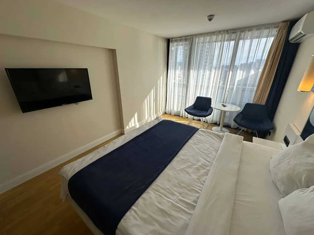 Апартаменты у моря с шикарным видом в Апарт-Отеле Orbi City