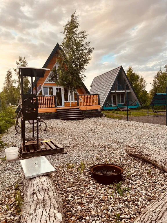 Коттедж Уютный дом на берегу пруда — Семеновское