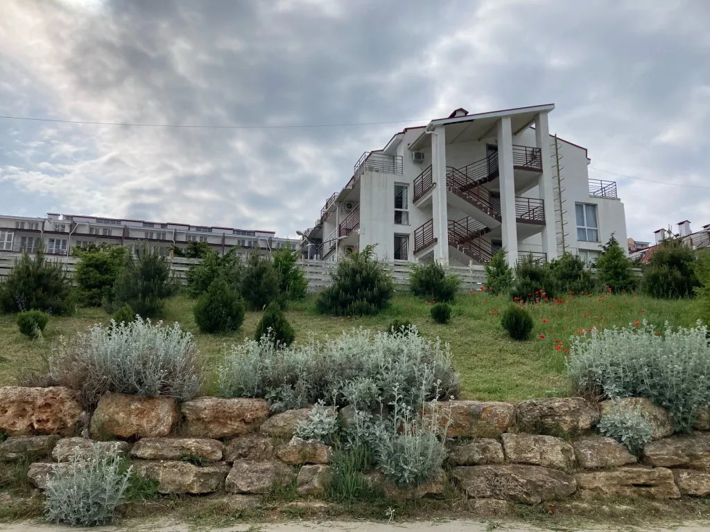 Квартира Квартира Уютная студия с видом на море в ЖК Fiolent Village — Севастополь