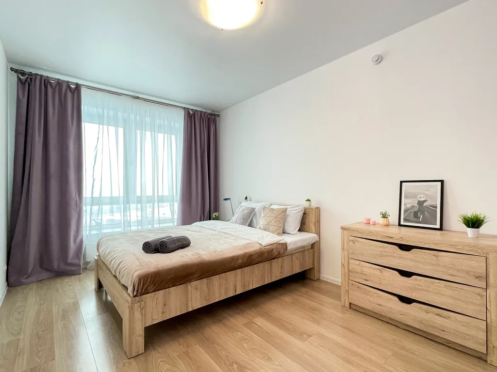 Квартира Квартира Уютная и светлая евродвушка в Люблинском парке — Москва