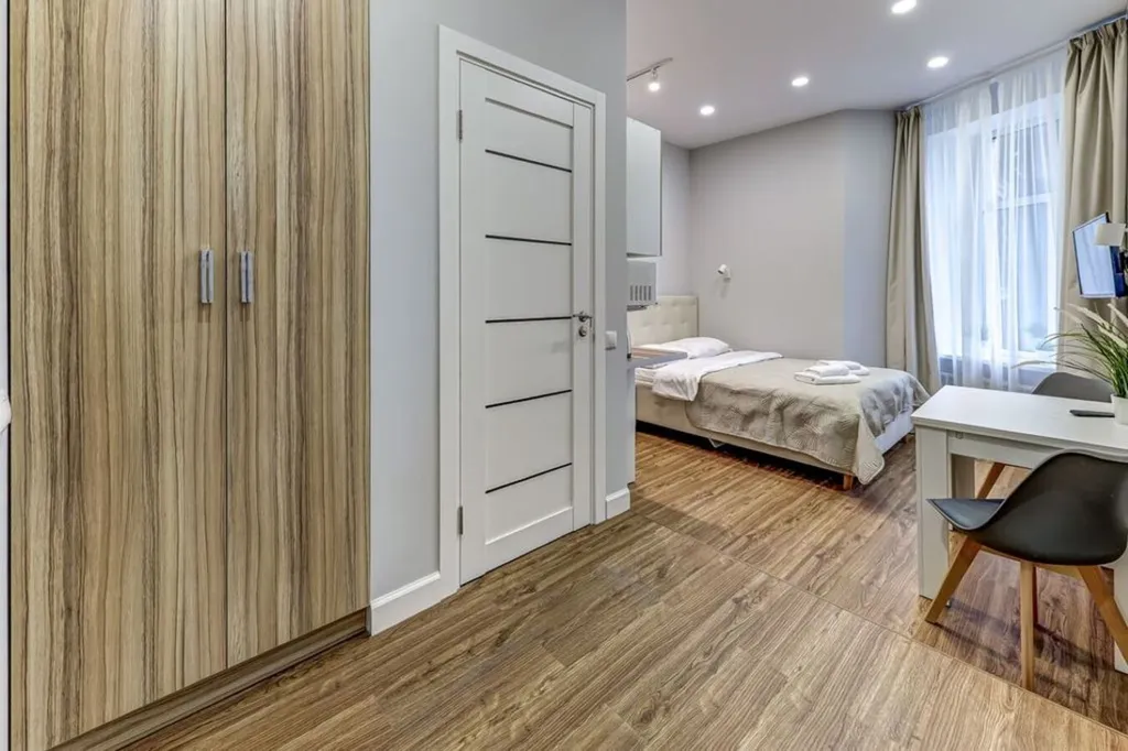 Квартира Квартира Уютная студия — Санкт-Петербург