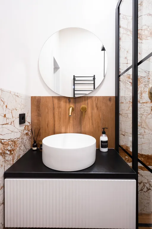 Квартира Квартира Премиум-студия с балконом на набережной Рыбной деревни — Калининград