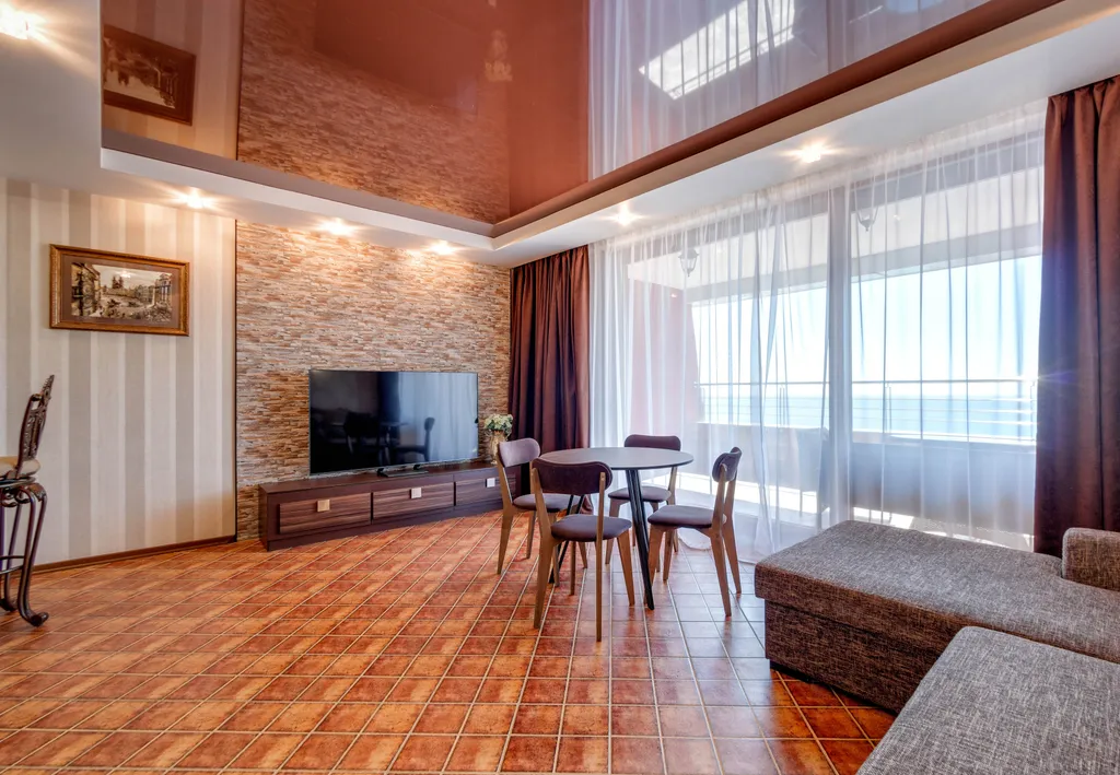 2-х комнатная современная квартира # 137 с видом на море — аренда посуточно в Гурзуф