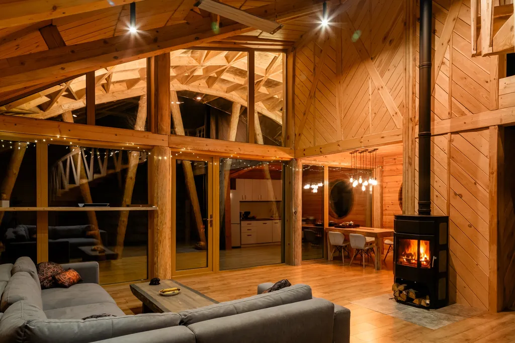 Необычный гостевой дом Экопоэзис