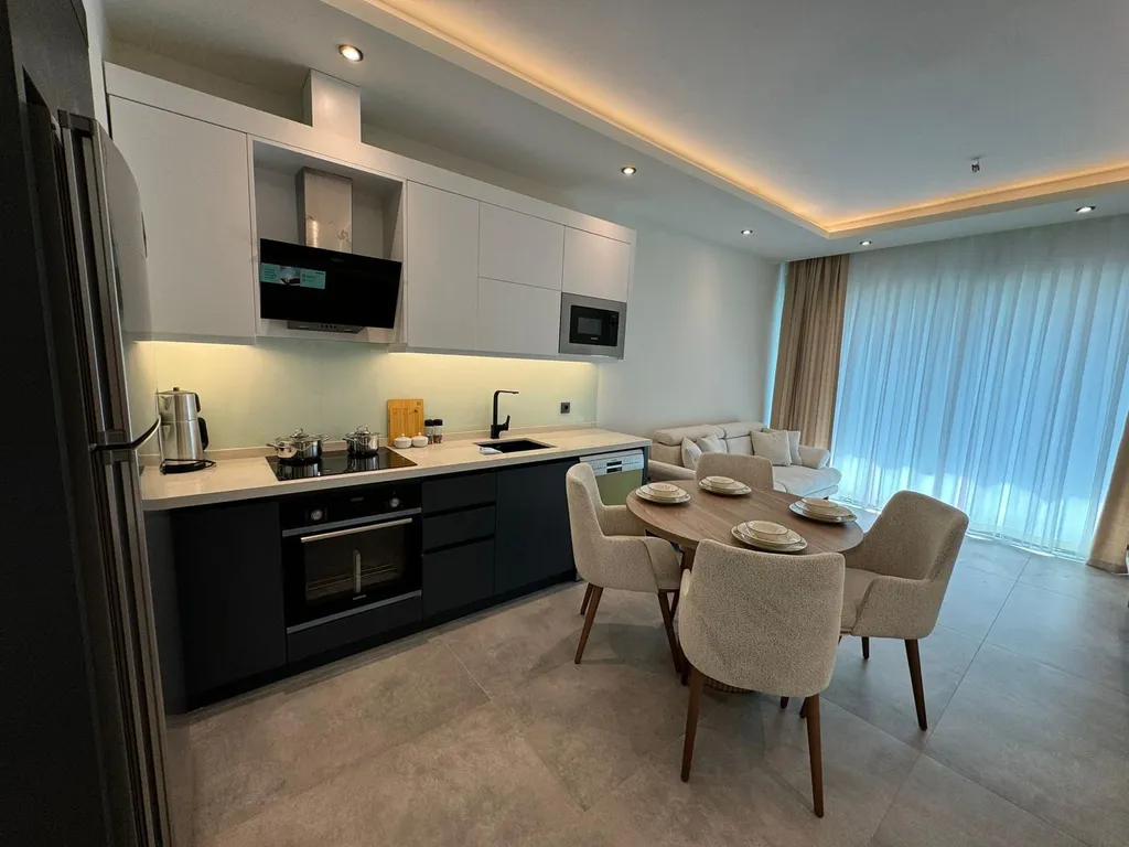 Светлая 1+1 квартира с балконом Sol garden residence