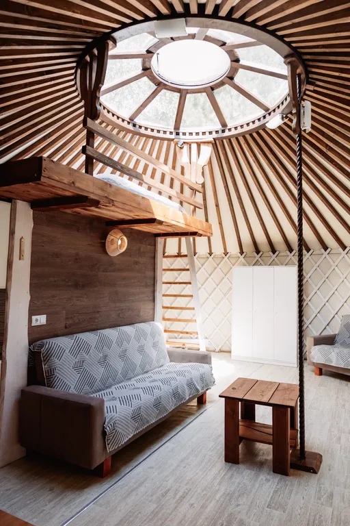 Современная круглогодичная Юрта со всеми удобствами рядом с Коломной