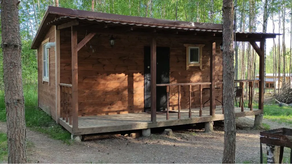 Коттедж Уютный домик №2 в лесу с двухъярусной кроватью — Кутузовское