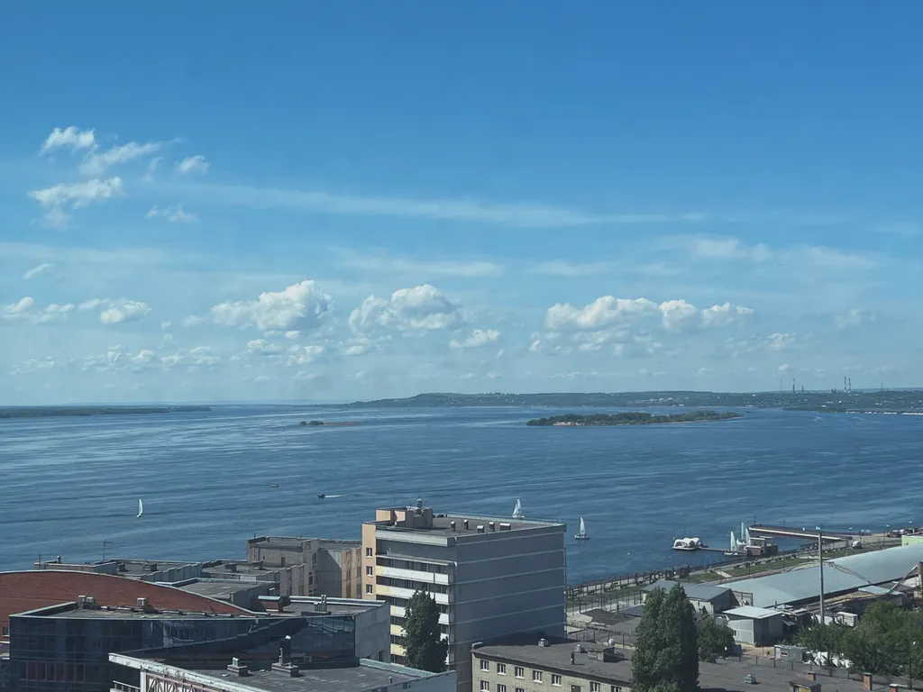 Квартира на новой набережной с видом на Волгу