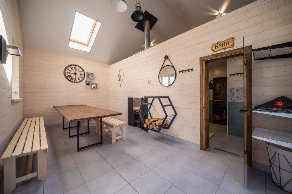 Panda House XL с баней на дровах