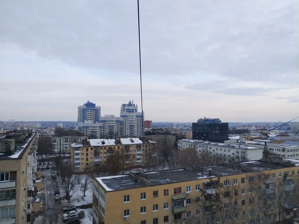 Двушка центр отличный вид на город