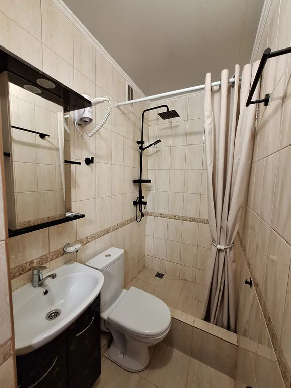 Квартира Квартира Небо трёхместный комфортный номер с кроватями twin/dbl — Геленджик