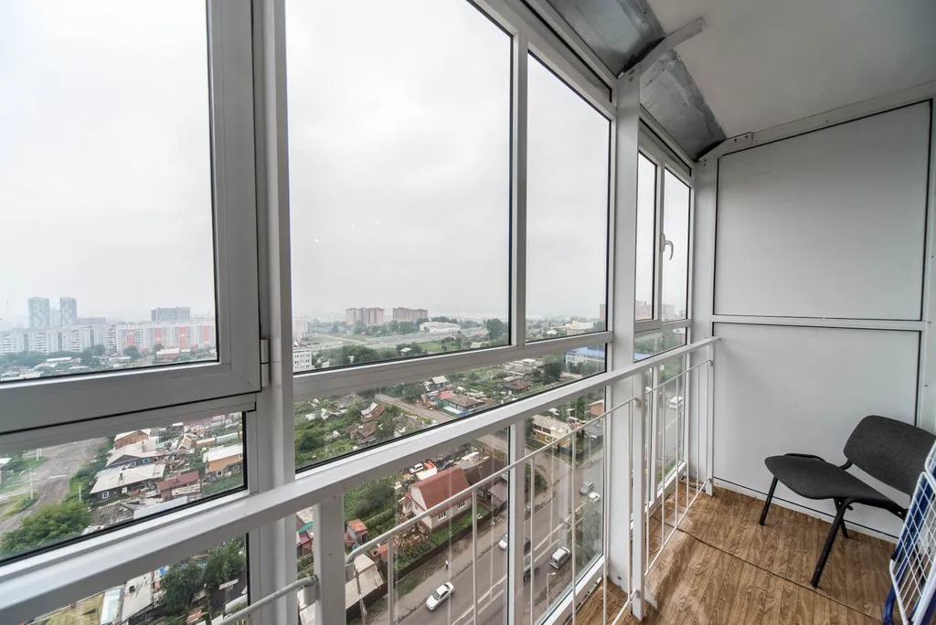 Квартира Квартира Студия на 17 этаже с красивым видом на город — Красноярск