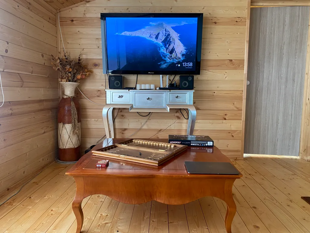 Барнхаус с баней и панорамными окнами