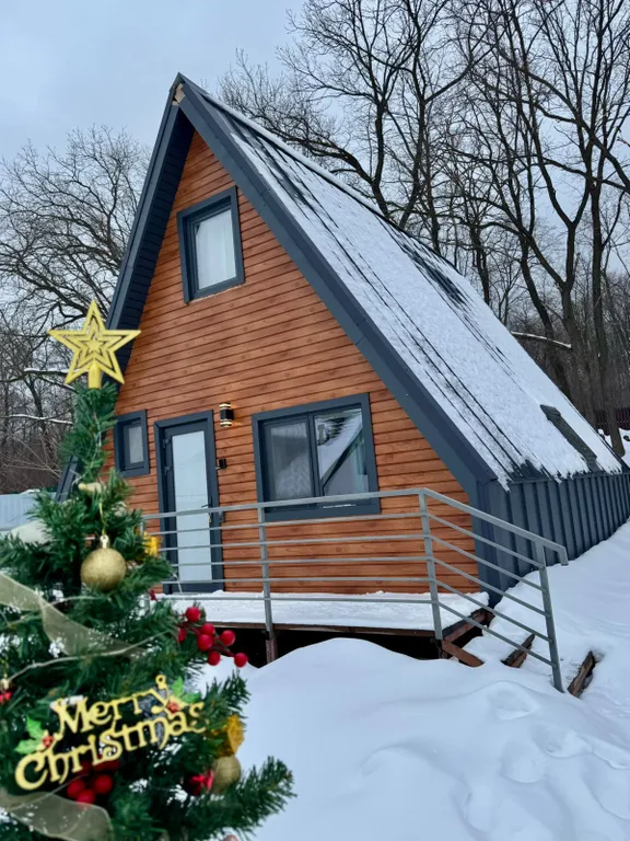 Уютный барн в дубах