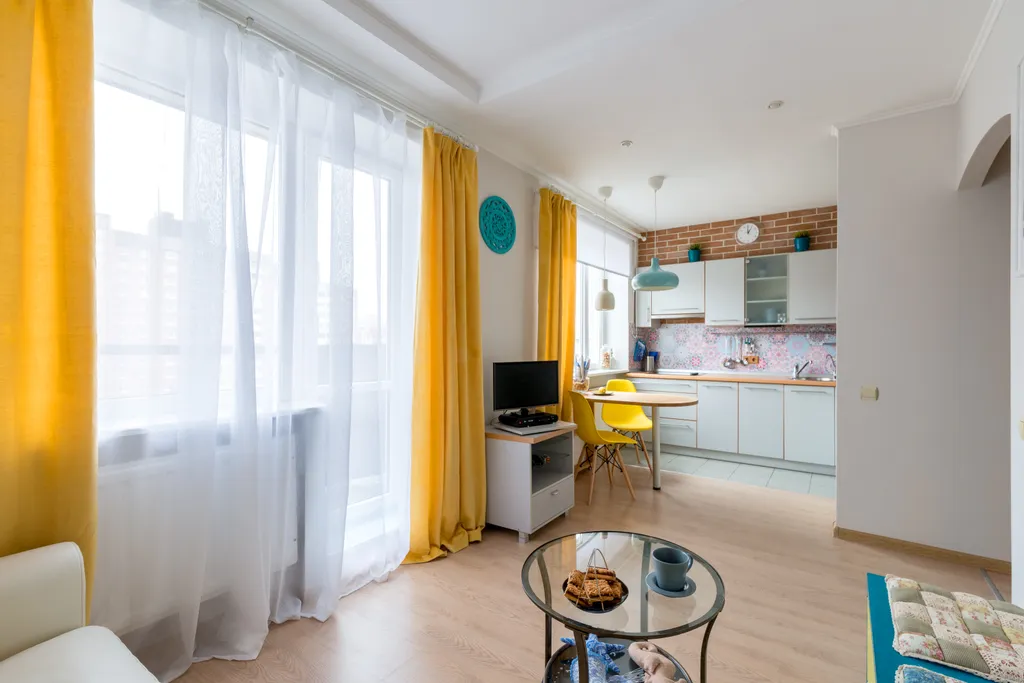 Квартира Квартира Студия в 3 минутах от метро Проспект Просвещения — Санкт-Петербург