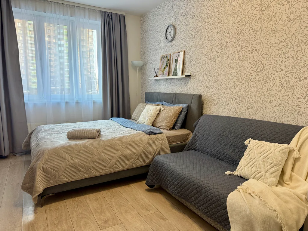 Квартира Уютная студия в ЖК Сколковский — аренда посуточно в Одинцово