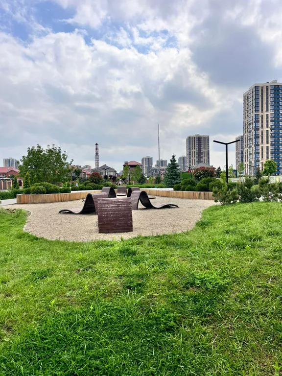 Квартира Уютная квартира с панорамным остеклением в ЖК Любимово — Краснодар