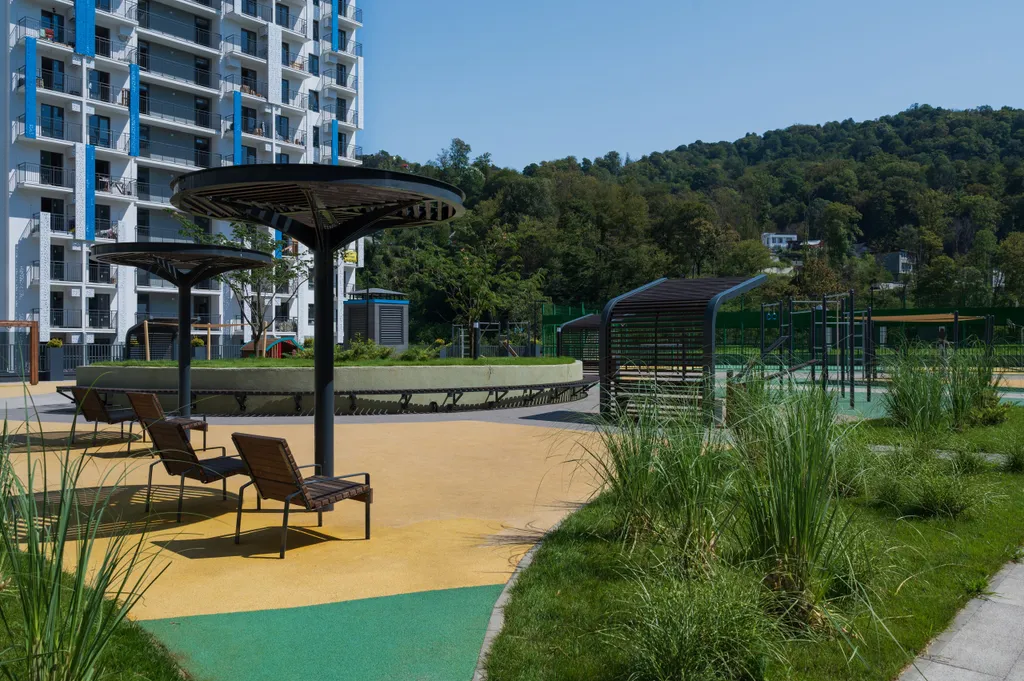 Двухместная студия в центре Кудепсты