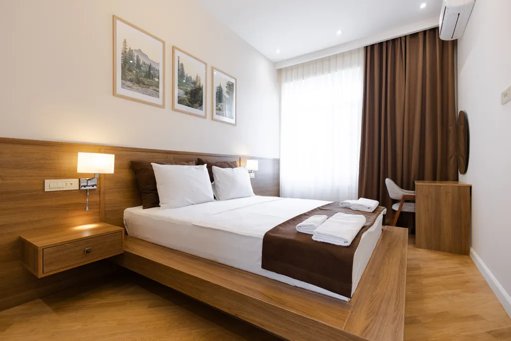 Современная квартира с двумя спальнями и новым ремонтом в центре