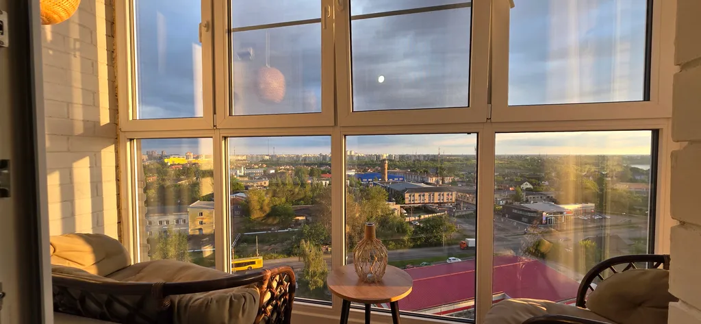 Апартамент с видом на реку