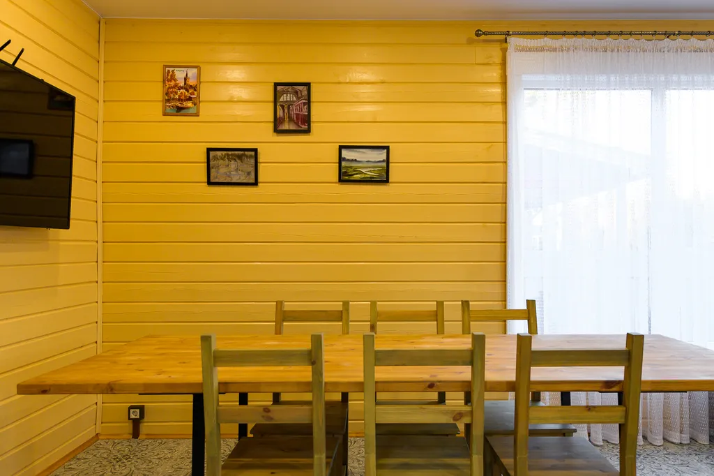 Кофейный коттедж с сауной и банным чаном