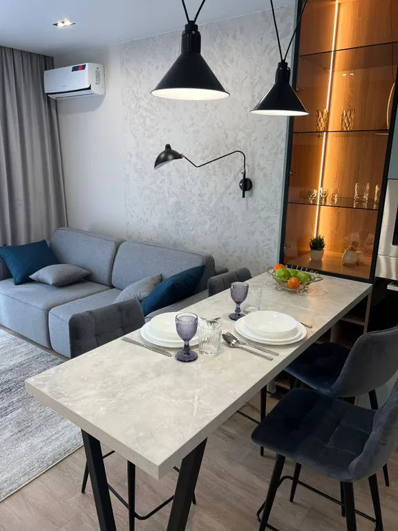 Уютная квартира с дизайнерским ремонтом