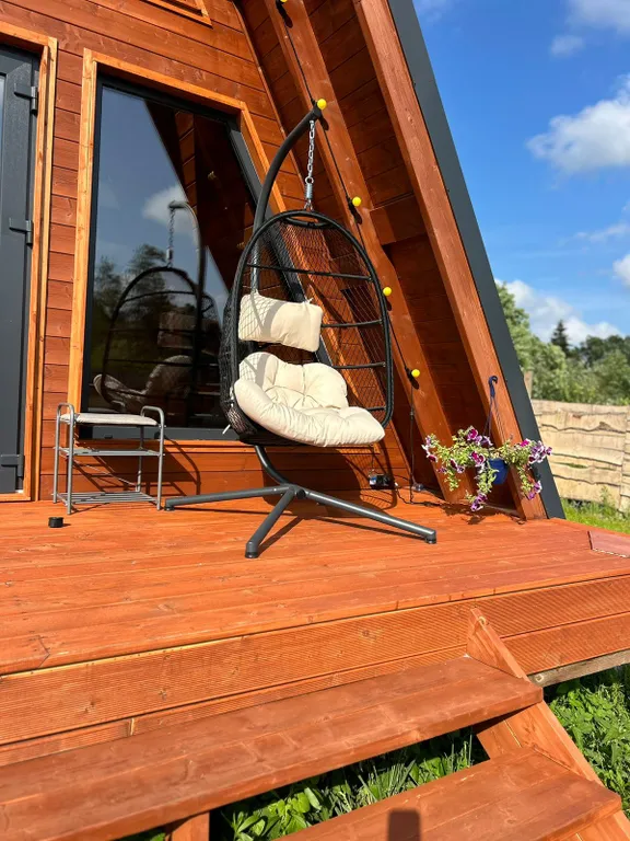 Романтический афрейм домик в 20 минутах от центра Калининграда