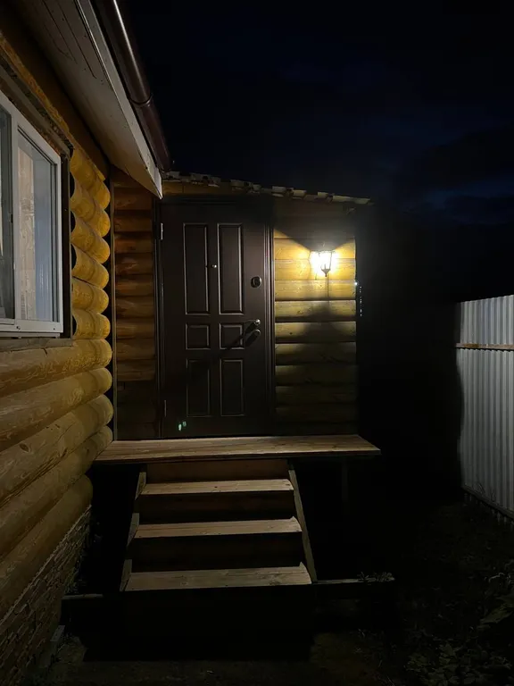 Дом из брёвен с русской баней и финской сауной 7 км от города