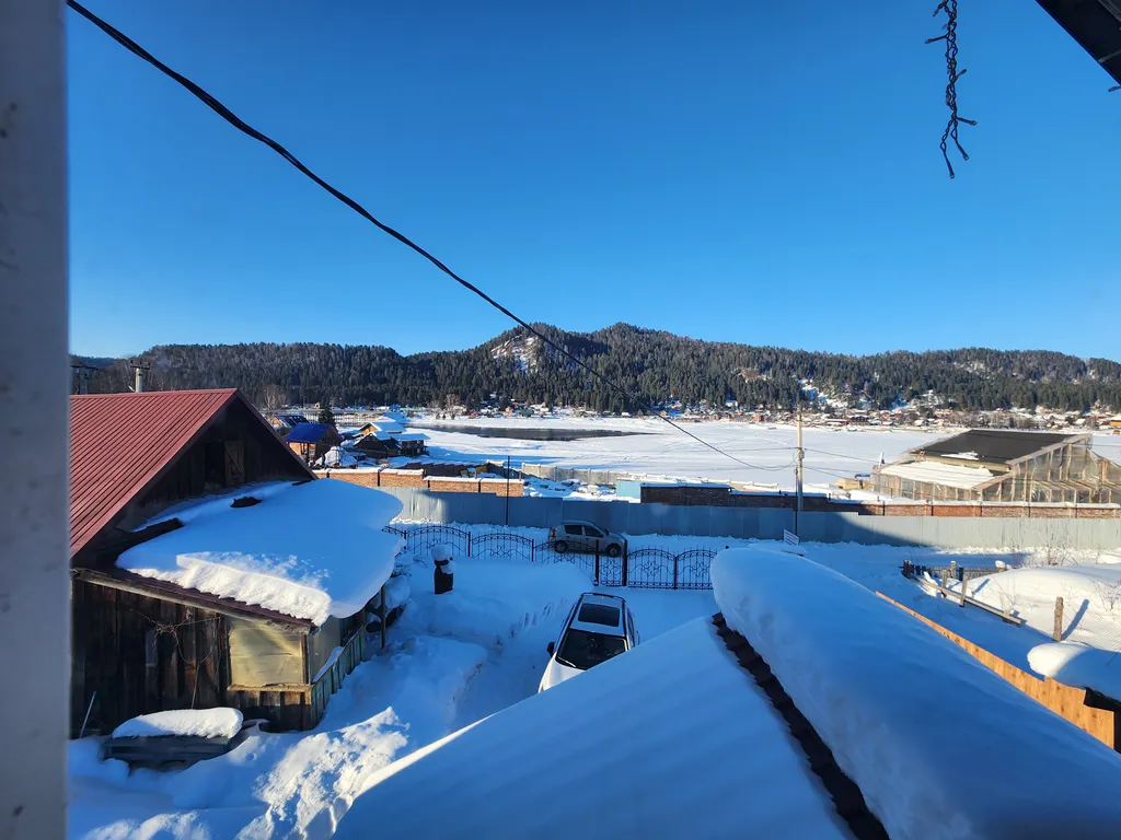 Дом с видом на Телецкое озеро