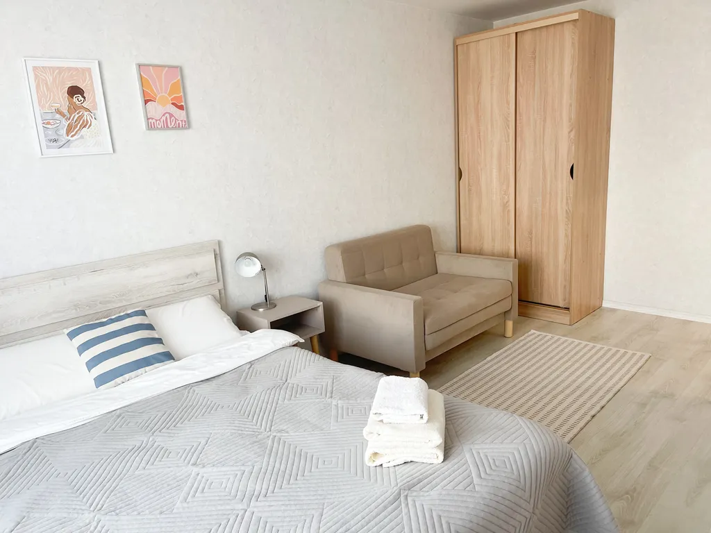 Квартира в новостройке со свежим ремонтом