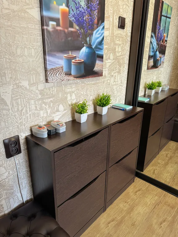 Квартира с видом на пруд