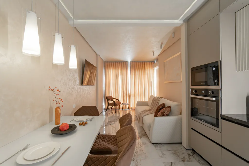 Квартира Евродвухкомнатная квартира в ЖК Черноморский-2 — Геленджик