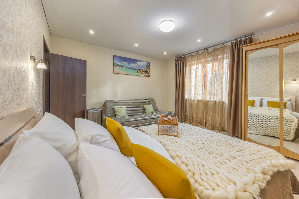 Квартира Квартира Около Рыбной деревни и Южного парка с удобным матрасом — Калининград