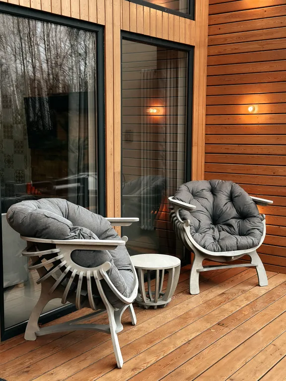 Коттедж Уютный дом с камином, чаном, сауной и большой мангальной зоной — Семеновское