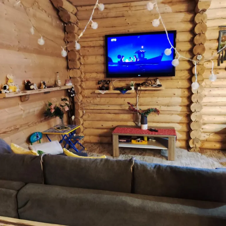 Экологический дом - сруб на побережье Балтийского моря